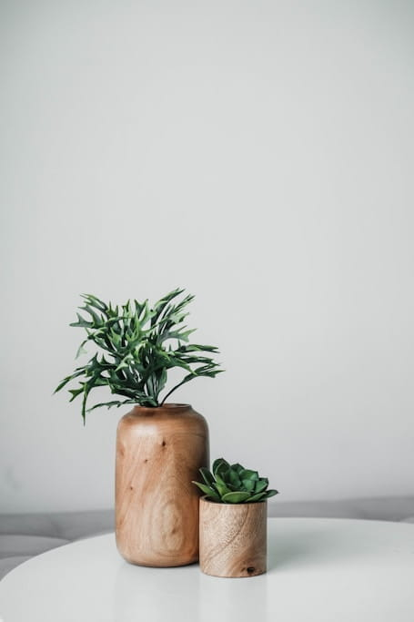 Wooden Planter Set